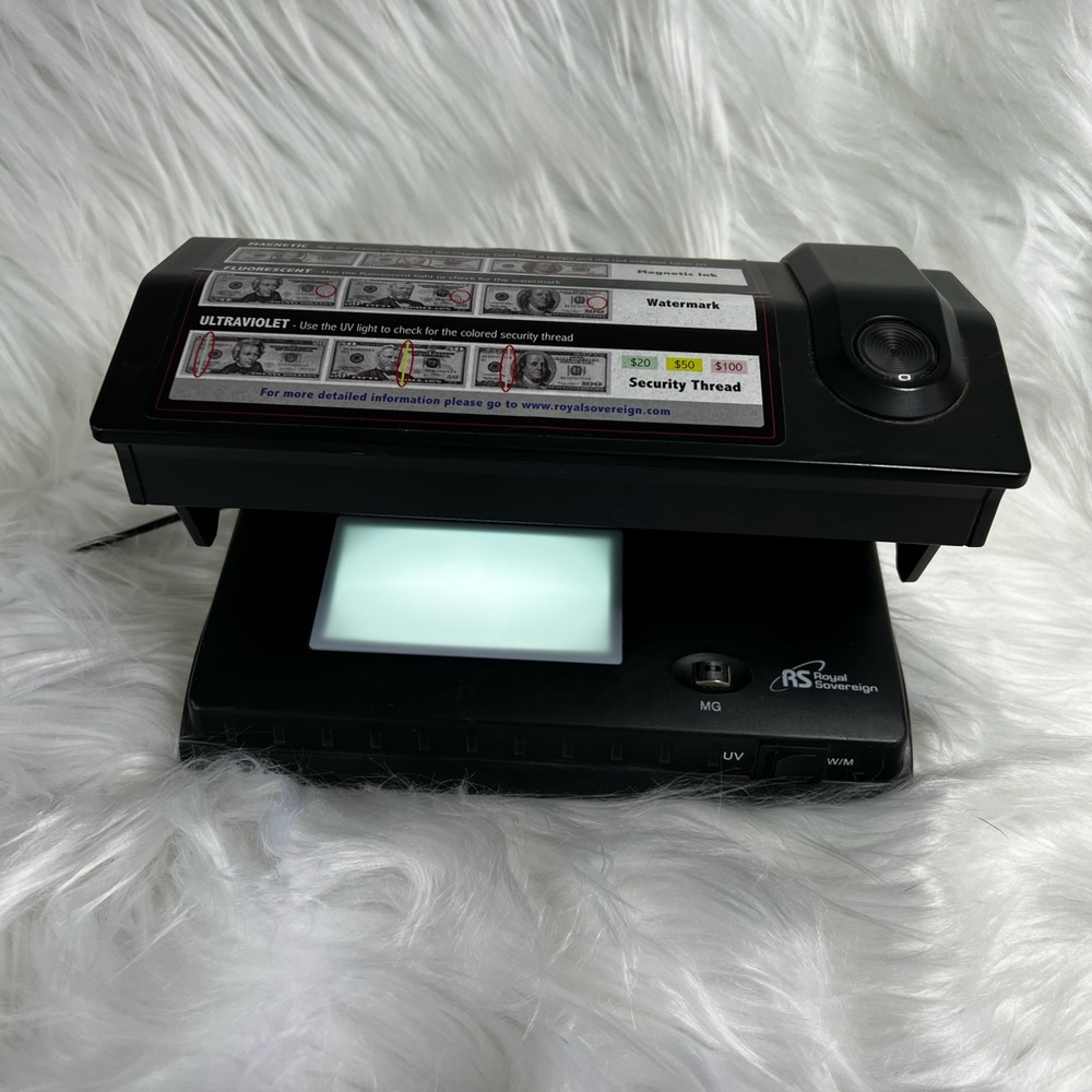 EUC Royal Sovereign 3-Way Counterfeit Detector RCD-3
